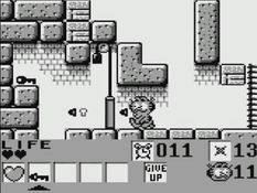 une photo d'Ã©cran de Garfield Labyrinth sur Nintendo Game Boy